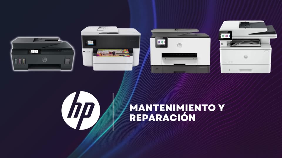 Mantenimiento y reparación HP